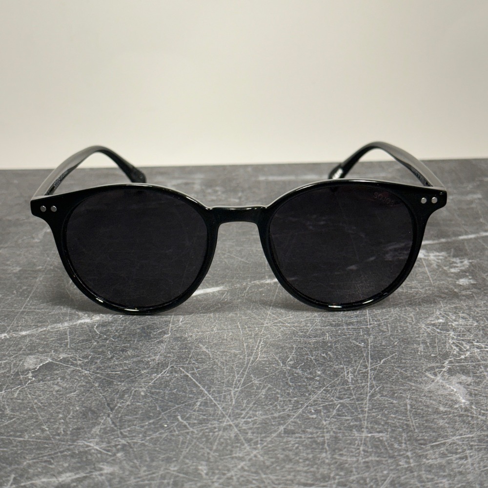 Sojos Round Sunglasses UV400 Black Frame Retro Style Unisex‎